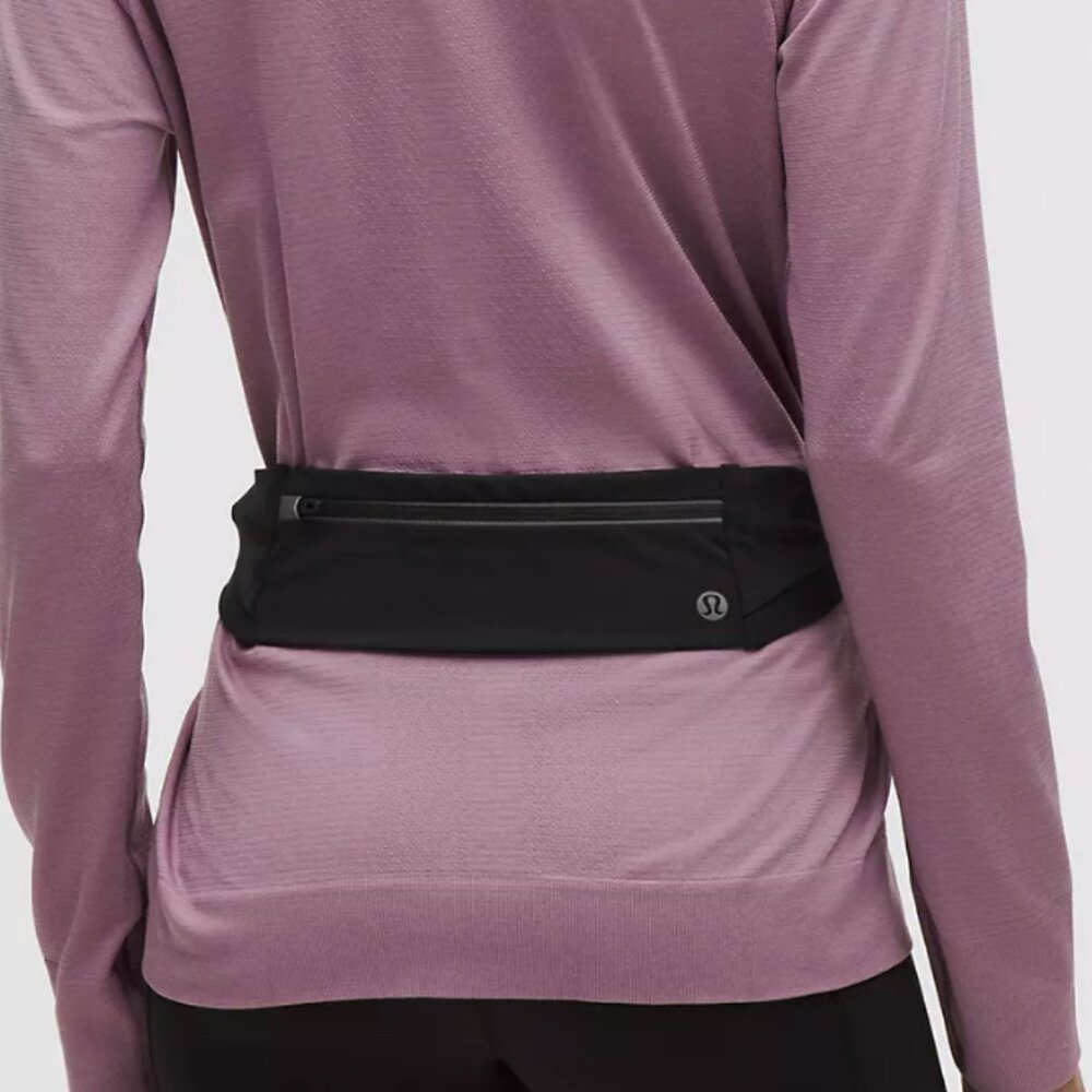 NWT Lululemon Fast and Free Running Belt, Black (S/M)